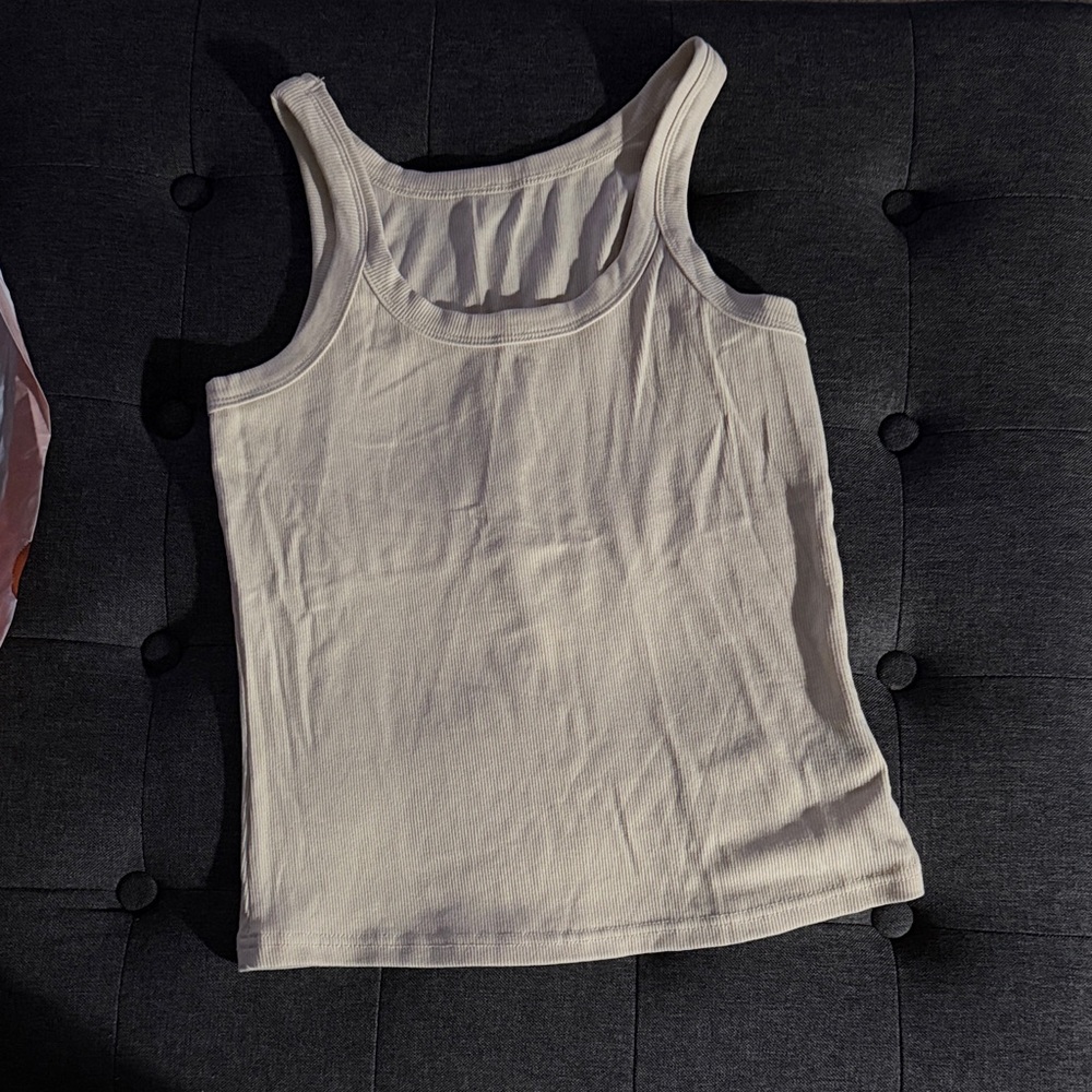 Elegant Cream Tank Top